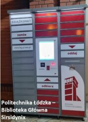 Książkomat - Politechnika Łódzka - Biblioteka Główna-Sirsydynix